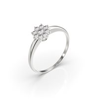 Anello Baroni Gioielli Donna in Oro Diamante 0.23 Ct 5219A - 5219A
